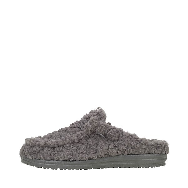 alternate view Mens HEYDUDE Wally Slipper - Granite GreyALT1