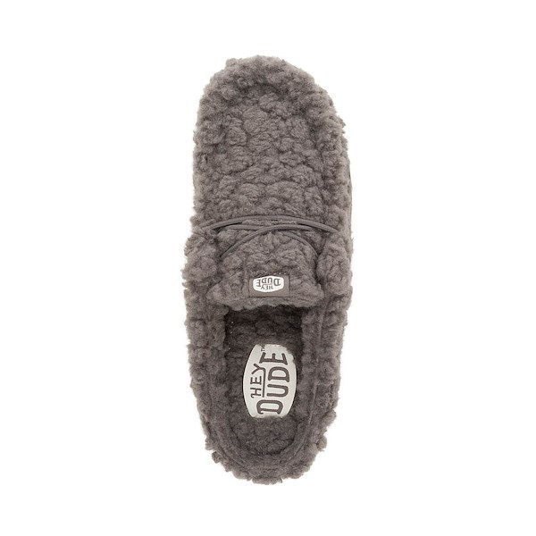 alternate view Mens HEYDUDE Wally Slipper - Granite GreyALT2