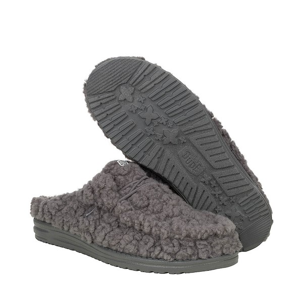 alternate view Mens HEYDUDE Wally Slipper - Granite GreyALT3
