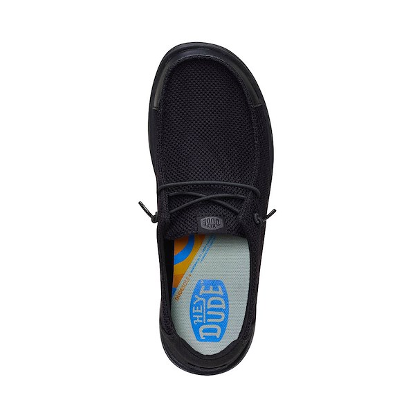 alternate view Womens HEYDUDE Wendy Work CE Casual Shoe - BlackALT2