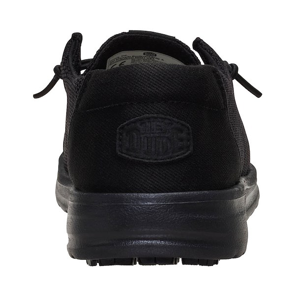 alternate view Womens HEYDUDE Wendy Work CE Casual Shoe - BlackALT4