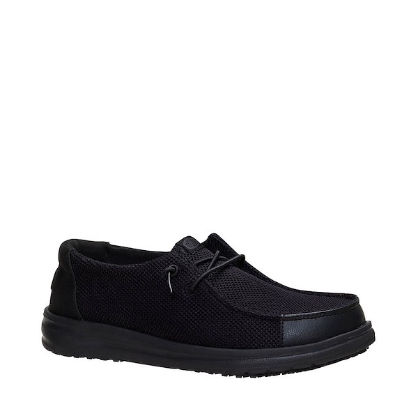 alternate view Womens HEYDUDE Wendy Work CE Casual Shoe - BlackALT5