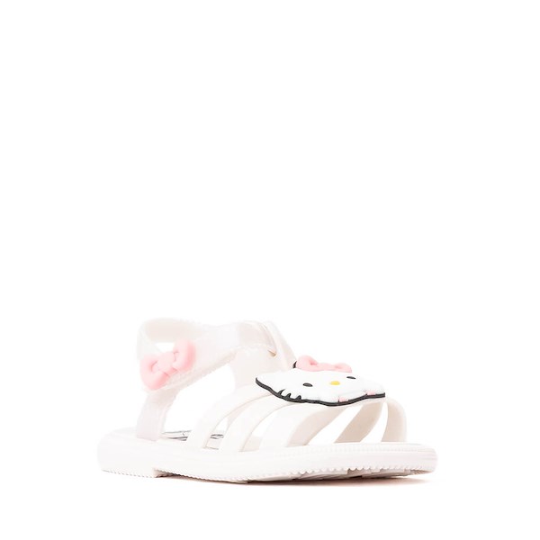 alternate view Mini Melissa x Hello Kitty&reg; & Friends Hip Sandal - Toddler / Little Kid - Pearly WhiteALT5