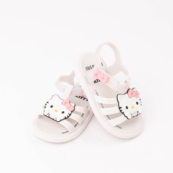 alternate view Mini Melissa x Hello Kitty&reg; & Friends Hip Sandal - Toddler / Little Kid - Pearly WhiteHERO