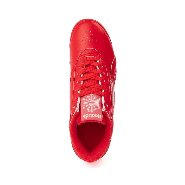 alternate view Womens Reebok Freestyle Lo Athletic Shoe - RedALT2