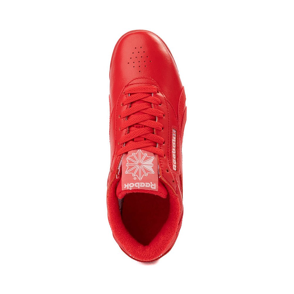 Womens Reebok Freestyle Lo Athletic Shoe - Red | Journeys