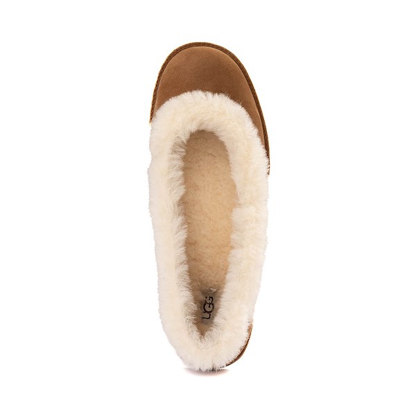 alternate view Womens UGG&reg; Zora Ballet Flat - ChestnutALT2