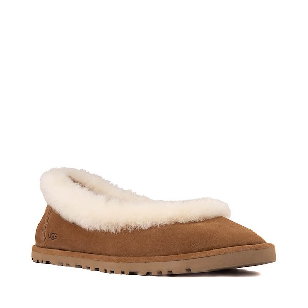 alternate view Womens UGG&reg; Zora Ballet Flat - ChestnutALT5