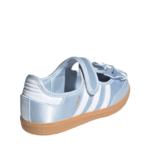 alternate view adidas x Disney Samba Jane Athletic Shoe - Little Kid - Crystal Sky / Cloud White / GumALT4