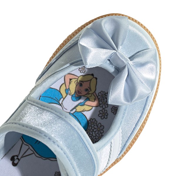 alternate view adidas x Disney Samba Jane Athletic Shoe - Little Kid - Crystal Sky / Cloud White / GumALT5B