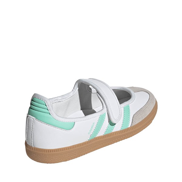 alternate view adidas Samba Jane Athletic Shoe - Big Kid - Cloud White / Easy Green / GumALT4