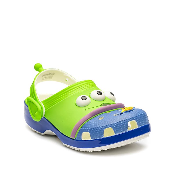 alternate view Disney Pixar Toy Story Crocs Classic Aliens Clog - Little Kid / Big Kid - MulticolorALT5