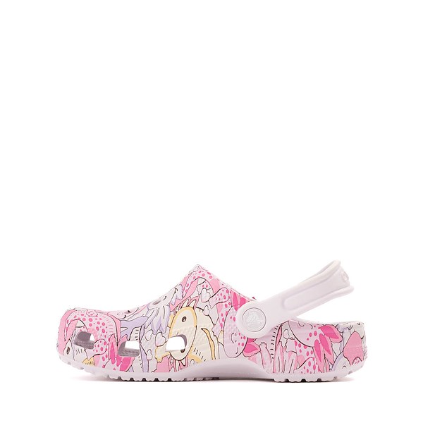 alternate view Crocs Classic Axolotl Clog - Little Kid / Big Kid - Grape IceALT1