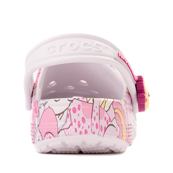 alternate view Crocs Classic Axolotl Clog - Little Kid / Big Kid - Grape IceALT4