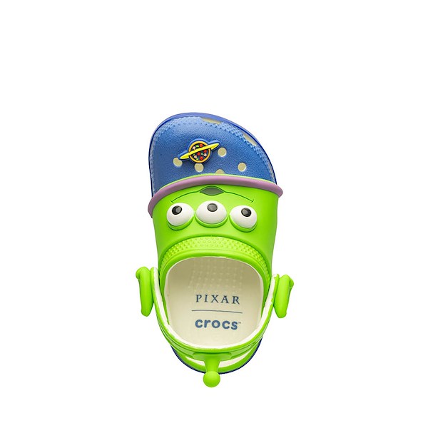 alternate view Disney Pixar Toy Story Crocs Classic Aliens Clog - Baby / Toddler - MulticolorALT2