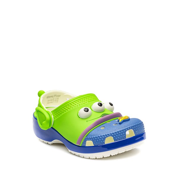 alternate view Disney Pixar Toy Story Crocs Classic Aliens Clog - Baby / Toddler - MulticolorALT5
