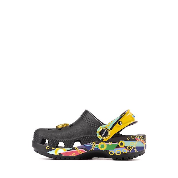 alternate view Sonic the Hedgehog&trade; x Crocs Classic Clog - Baby / Toddler - BlackALT1