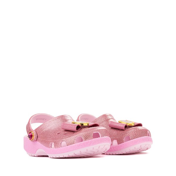 alternate view Disney Crocs Princess Bow Classic Clog - Little Kid / Big Kid - Bubble IceALT5