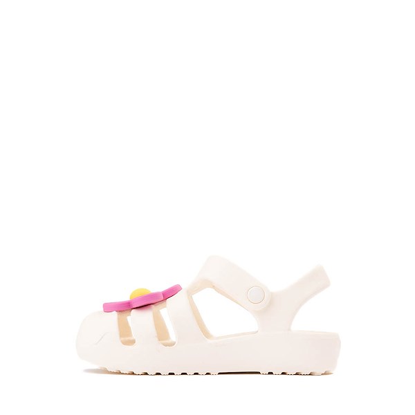 alternate view Crocs Classic Fisherman Flower Sandal - Baby / Toddler - WhiteALT1