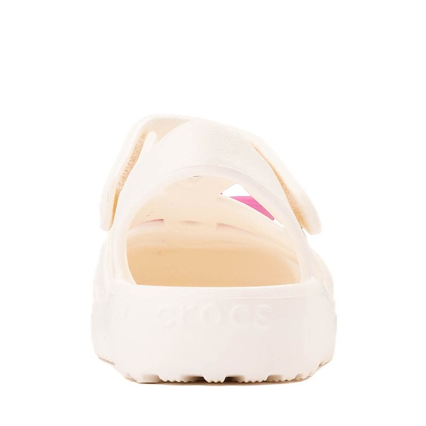 alternate view Crocs Classic Fisherman Flower Sandal - Baby / Toddler - WhiteALT4