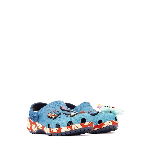 alternate view Disney Lilo & Stitch Crocs Classic Clog - Baby / Toddler - MulticolorALT5