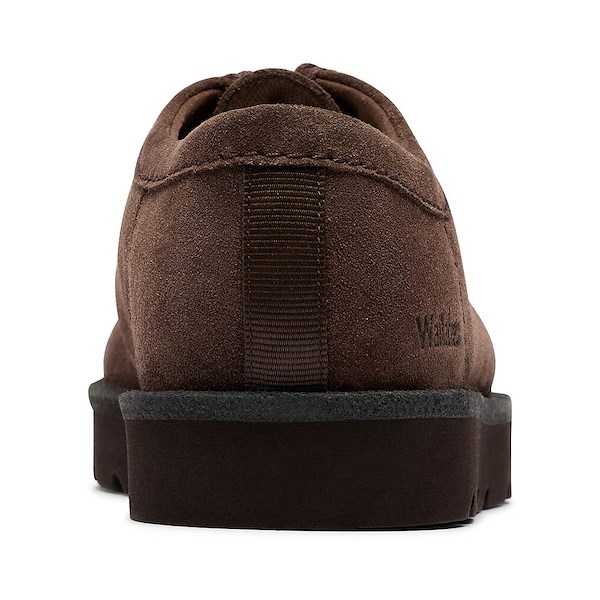 alternate view Mens Clarks Meare Walla Casual Shoe - Dark BrownALT4