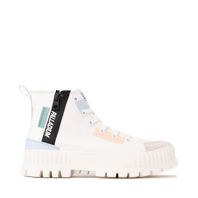 Main view of Womens Palladium Pallashock Backzip 2 Sneaker - Star White