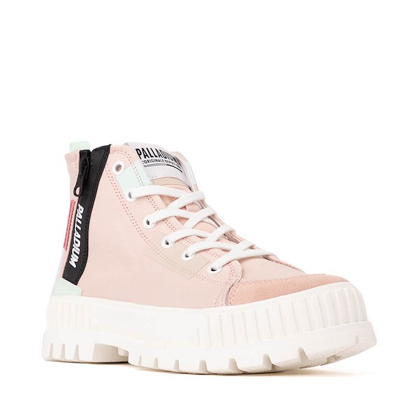 alternate view Womens Palladium Pallashock Backzip 2 Sneaker - Nature PinkALT5