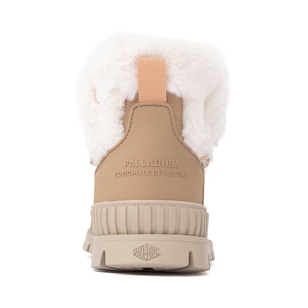 alternate view Womens Palladium Pallashock Lo Hiver Sneaker - Irish BrownALT4