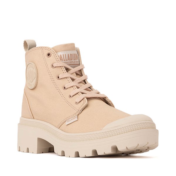 alternate view Womens Palladium Pallabase Twill Boot - SandALT5