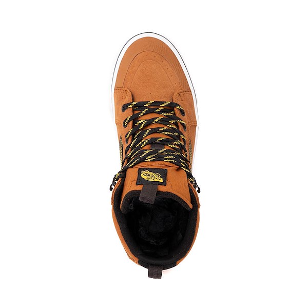 alternate view Vans Sk8-Hi Waterproof Insulated Skate Shoe - Glazed Ginger BrownALT2