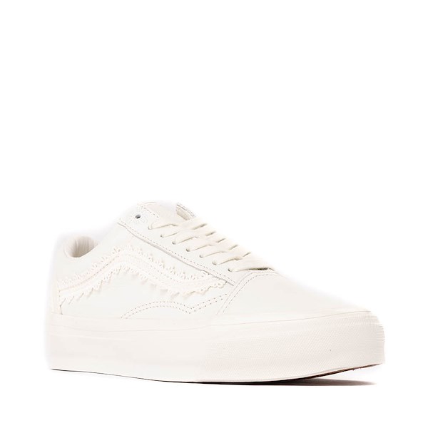 alternate view Vans Premium Old Skool Skate Shoe - Marshmallow WhiteALT5