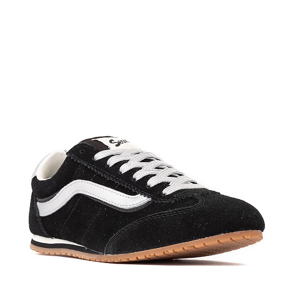 alternate view Vans Super Lowpro Skate Shoe - Black / SilverALT5