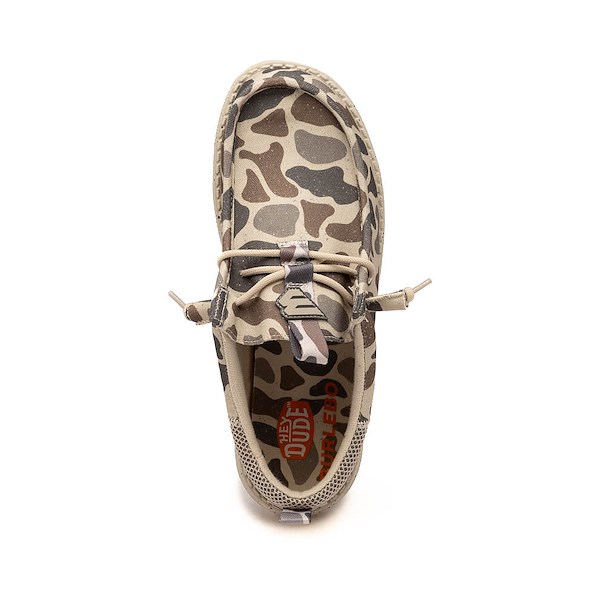 alternate view HEYDUDE x BURLEBO Wally Funk Casual Shoe - Deer CamoALT2