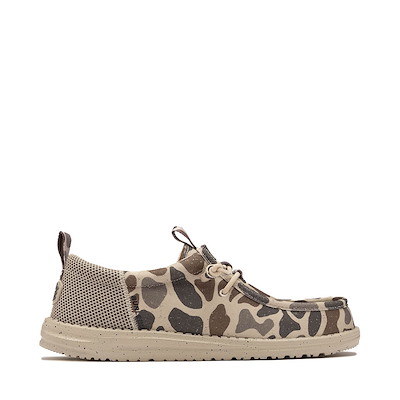 Main view of HEYDUDE x BURLEBO Wally Funk Casual Shoe - Deer Camo