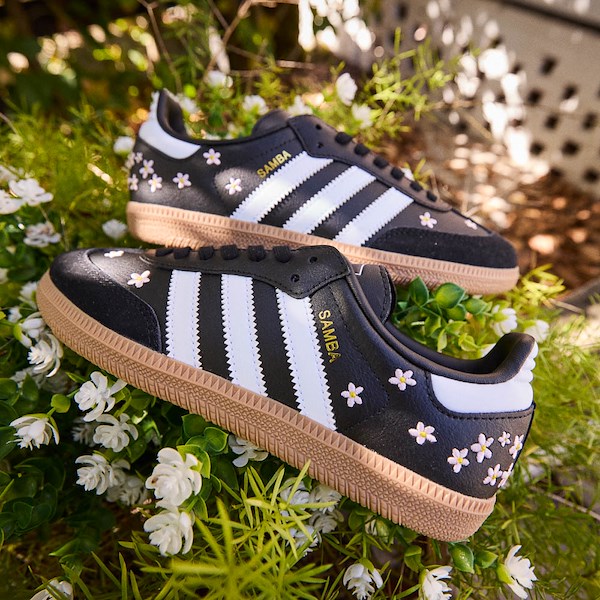 alternate view adidas Samba OG Athletic Shoe - Big Kid - Core Black / Cloud White / GumHERO