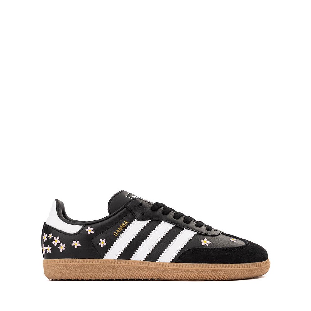 adidas Samba OG Athletic Shoe - Big Kid - Core Black / Cloud White / Gum