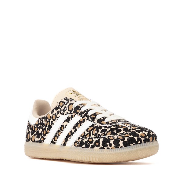 alternate view adidas Samba OG Athletic Shoe - Little Kid - Sand Strata / Ivory / Gum 3ALT5