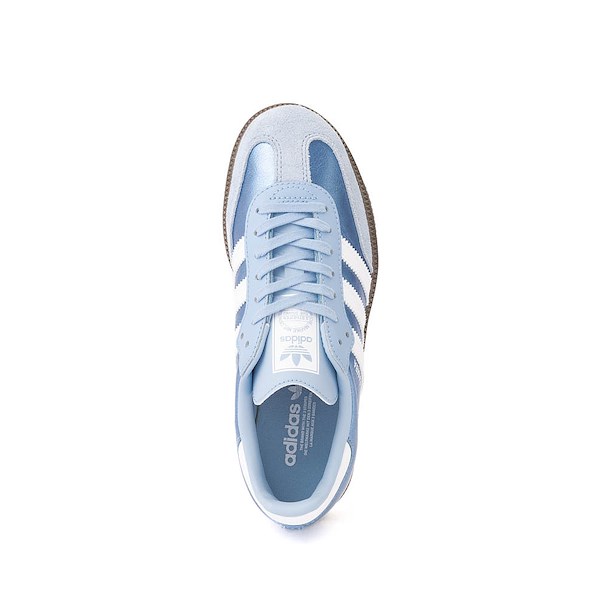 alternate view adidas Samba OG Athletic Shoe - Big Kid - Clear Sky / Cloud White / Gum 2ALT2