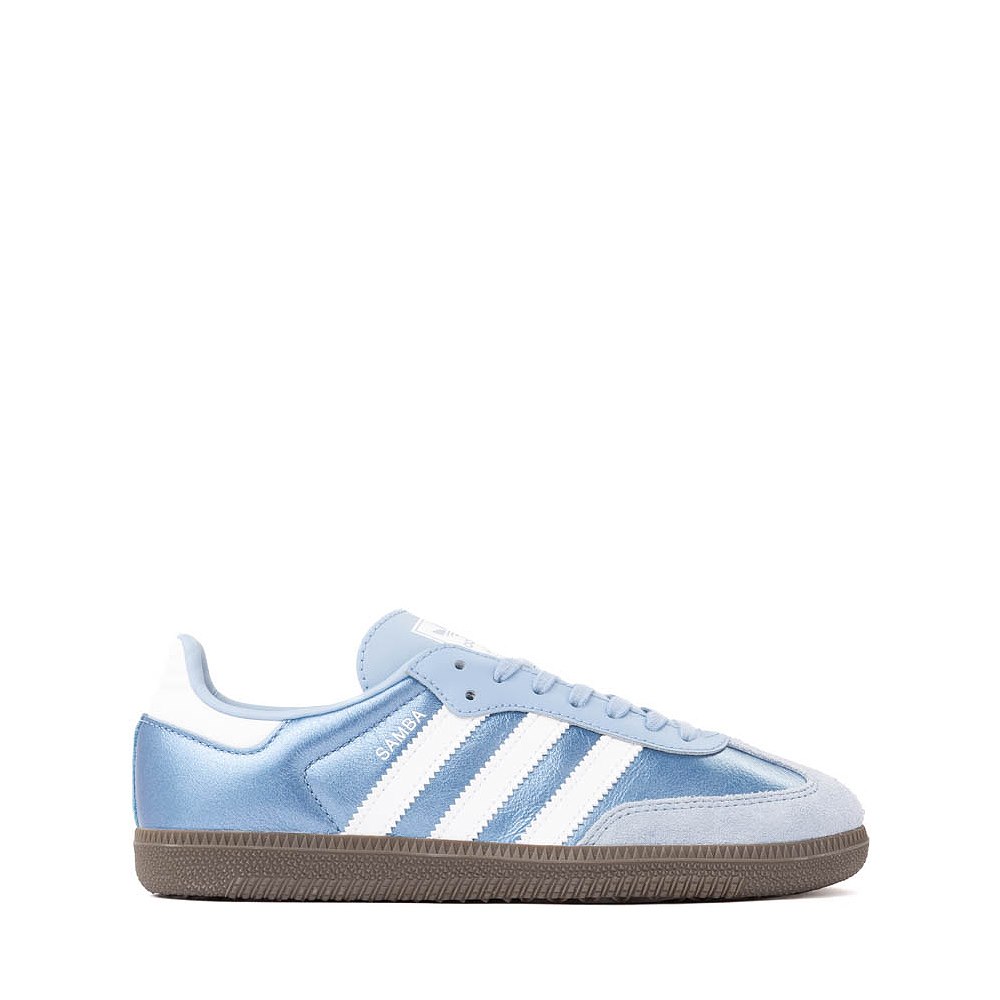 adidas Samba OG Athletic Shoe - Big Kid - Clear Sky / Cloud White / Gum 2