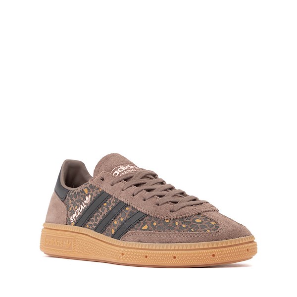 alternate view adidas Handball Spezial Athletic Shoe - Big Kid - Earth Strata / Core Black / Glow PinkALT5