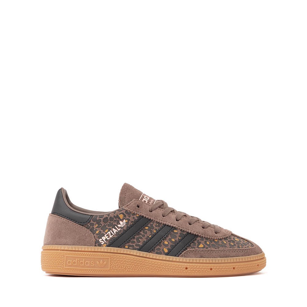 adidas Handball Spezial Athletic Shoe - Big Kid - Earth Strata / Core Black / Glow Pink