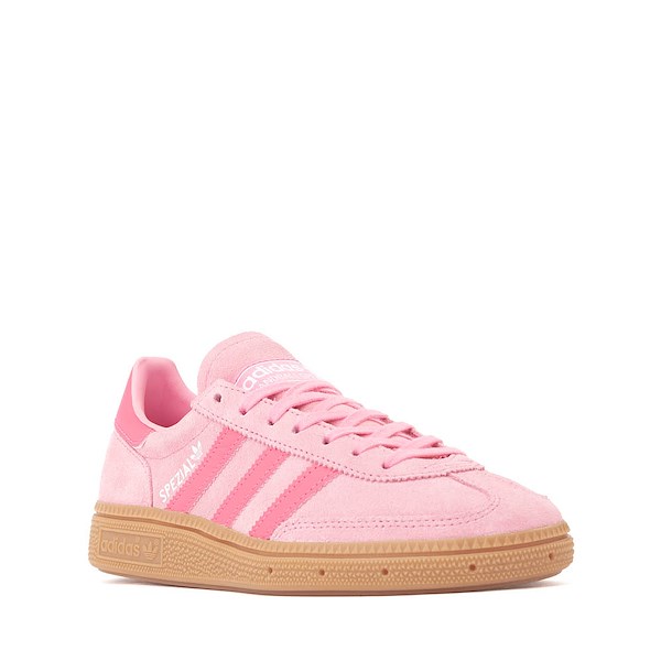 alternate view adidas Handball Spezial Athletic Shoe - Big Kid - Bliss Pink / Pink Fusion / Gum 2ALT5