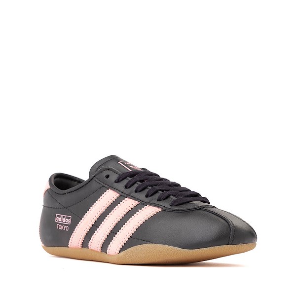 alternate view adidas Tokyo Athletic Shoe - Big Kid - Core Black / Glow Pink / Gum 3ALT5