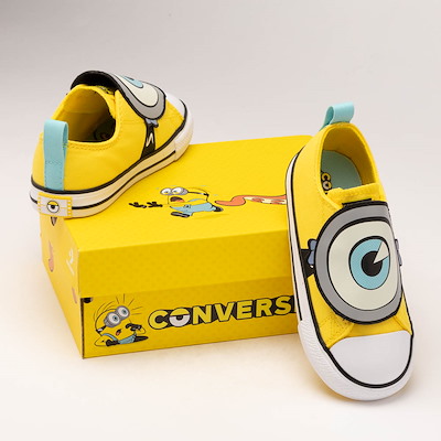 Main view of Converse x Minions Chuck Taylor All Star Easy-On Sneaker - Baby / Toddler - Yellow