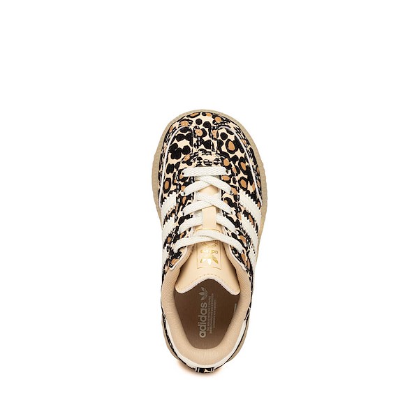 alternate view adidas Samba OG Athletic Shoe - Baby / Toddler - Leopard PrintALT2