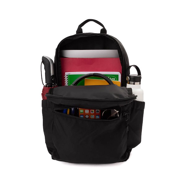 alternate view adidas Originals Double Stacked Backpack - Black / WhiteALT1