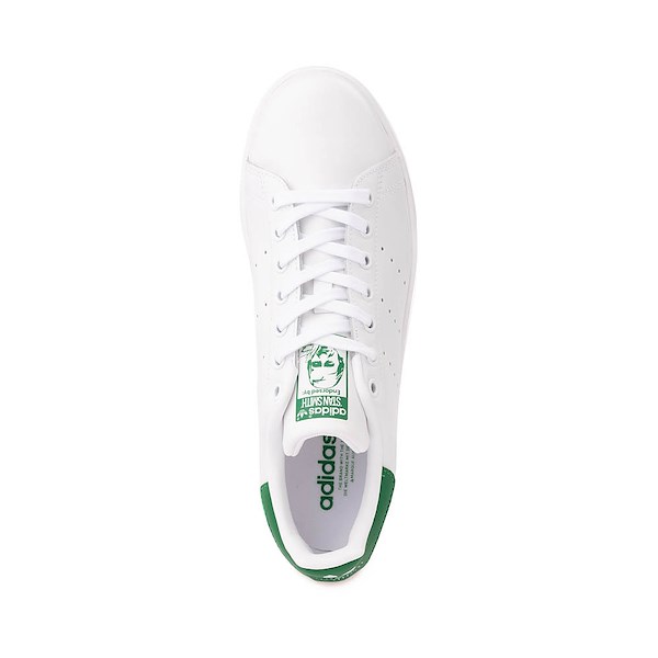 alternate view Mens adidas Stan Smith Athletic Shoe - Cloud White / Core White / GreenALT2