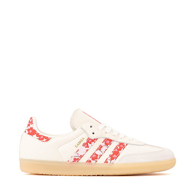 Main view of Womens adidas Samba OG Athletic Shoe - Off White / Pure Ruby / Distilled Pink