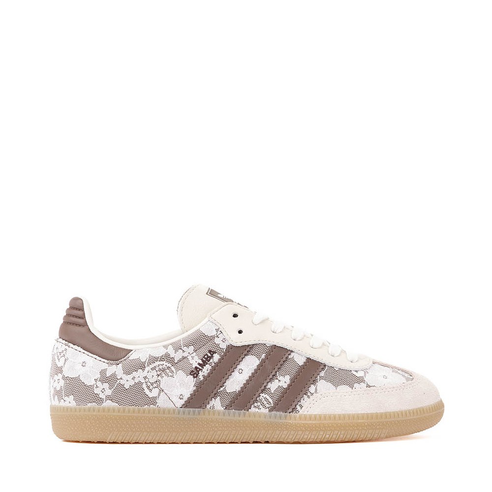 Womens adidas Samba OG Athletic Shoe - Off White / Earth Strata / Gum 4
